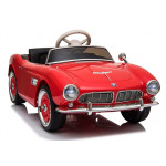 Elektrické autíčko BMW Retro - Červené - Lakované